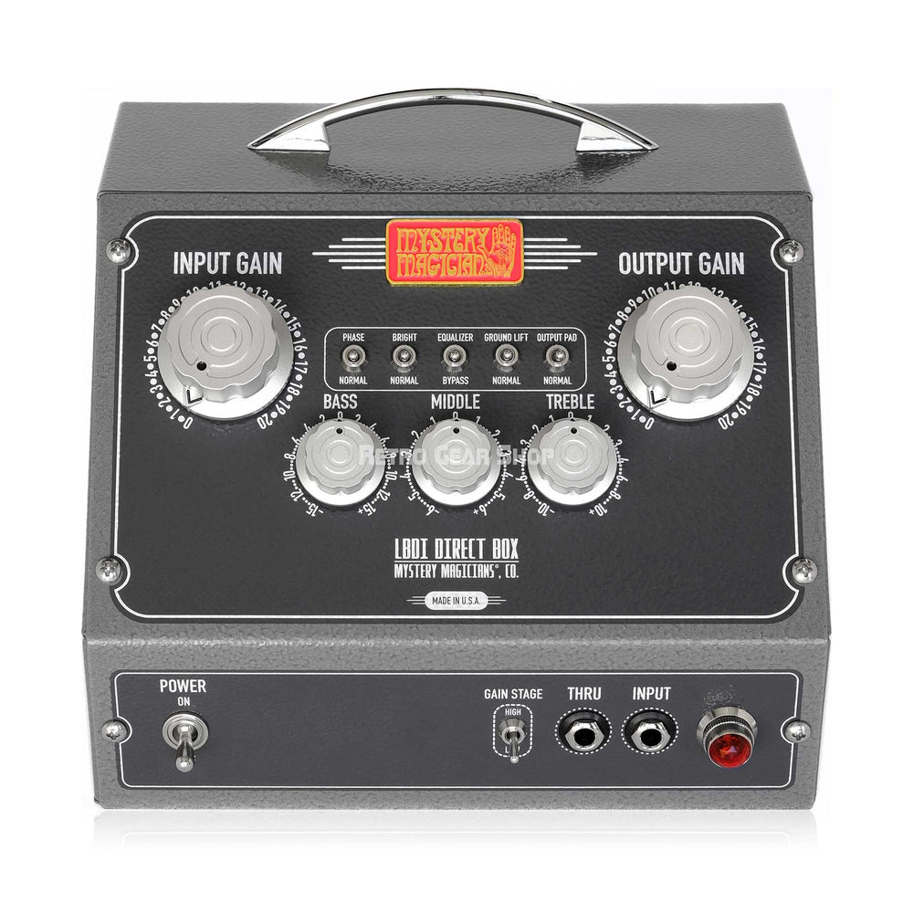 Mystery Magicians Company LBDI Tube Instrument Preamp and Re-Amper Direct Box