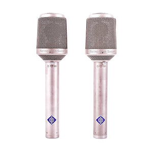 Neumann KM86i Stereo Pair Mic Condenser Microphone Vintage Rare