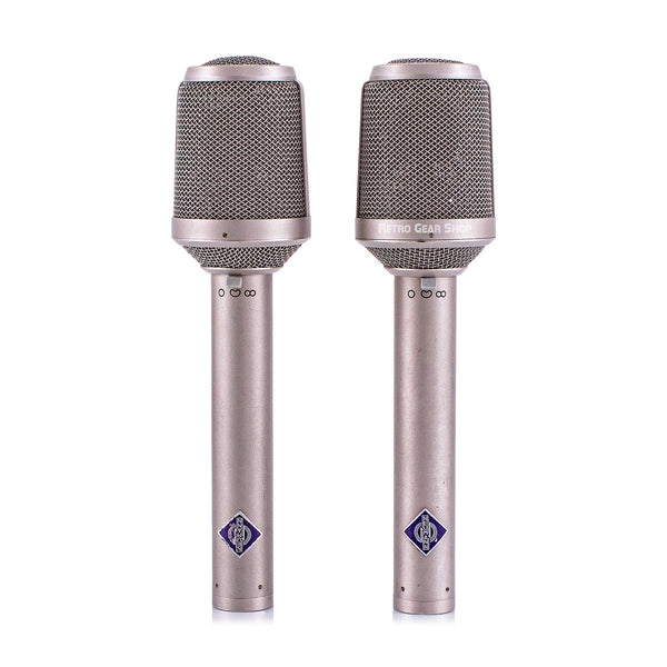 Neumann KM86i Stereo Pair Microphone Condenser Mic Vintage Rare