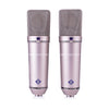 Neumann U 87 Ai Large-Diaphragm Multipattern Condenser Microphone Nickel Pair