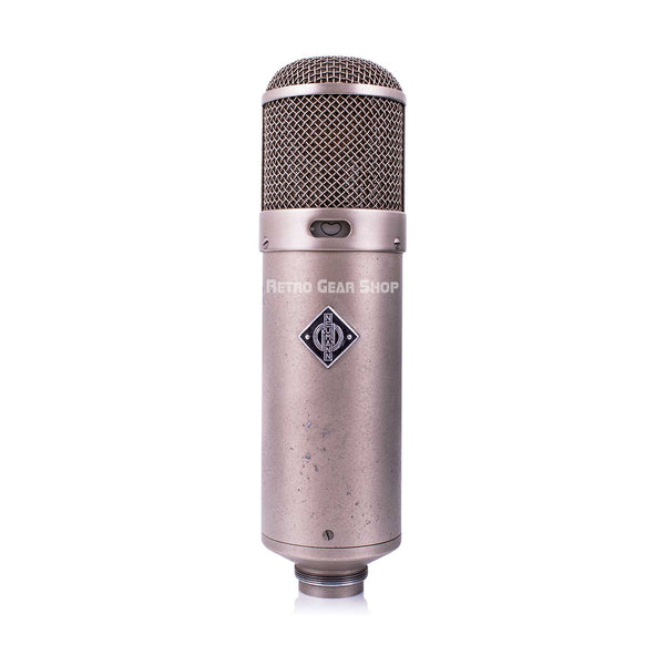 Neumann U47 Vintage Large Diaphragm Tube Condenser Microphone and Hamptone TMPS1 PSU