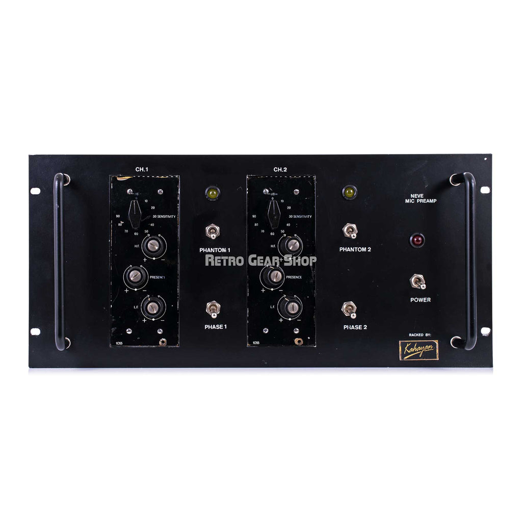 Neve 1055 Vintage Microphone Preamp Equalizer Stereo Pair