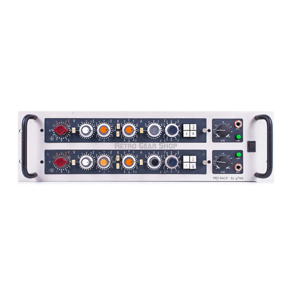 Neve 1081 Vintage Stereo Pair Microphone Preamp Equalizer Racked