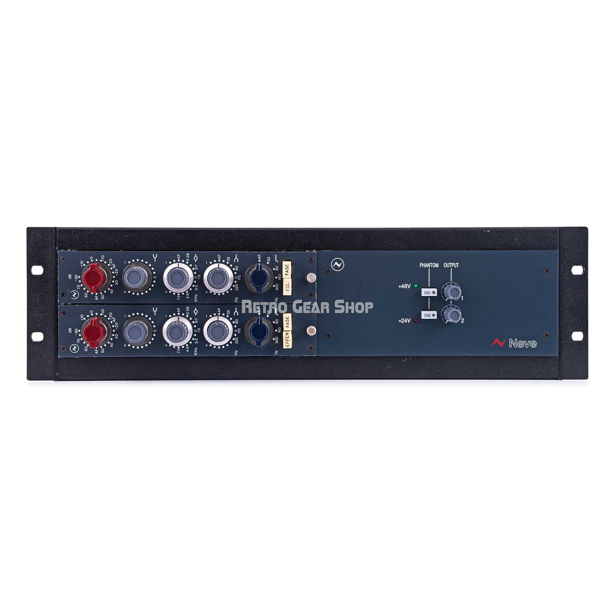 Neve Rack Extender Card Neve 1089/1073 Vintage Rare Pair in AMS Neve Rack Micpre EQ Equalizer ...