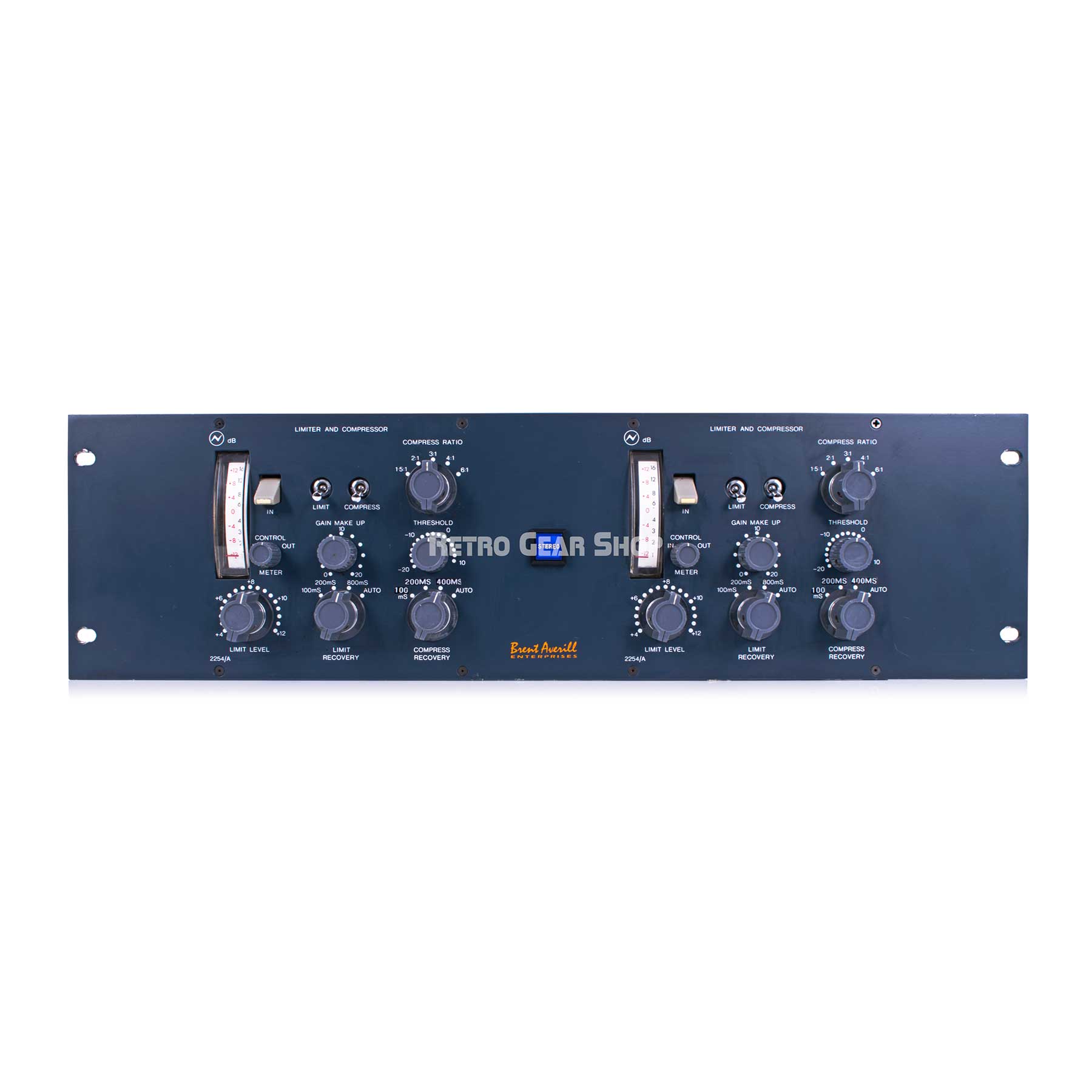 Neve 2254/A Stereo Pair Limiter Compressor Vintage Racked– Retro