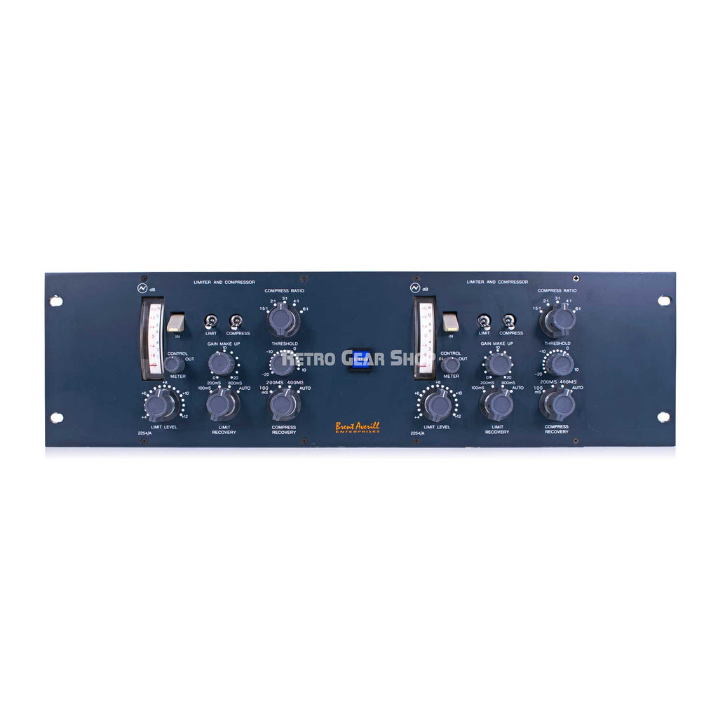 Neve 2254/A Mono Limiter Compressor Vintage Racked by Brent Averill