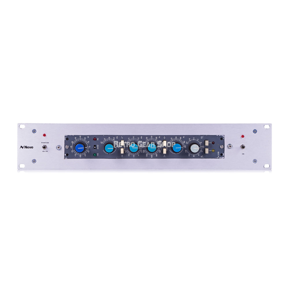 Neve 31105 Microphone Preamp Equalizer Racked Mic Pre / EQ Rare Vintage 1081