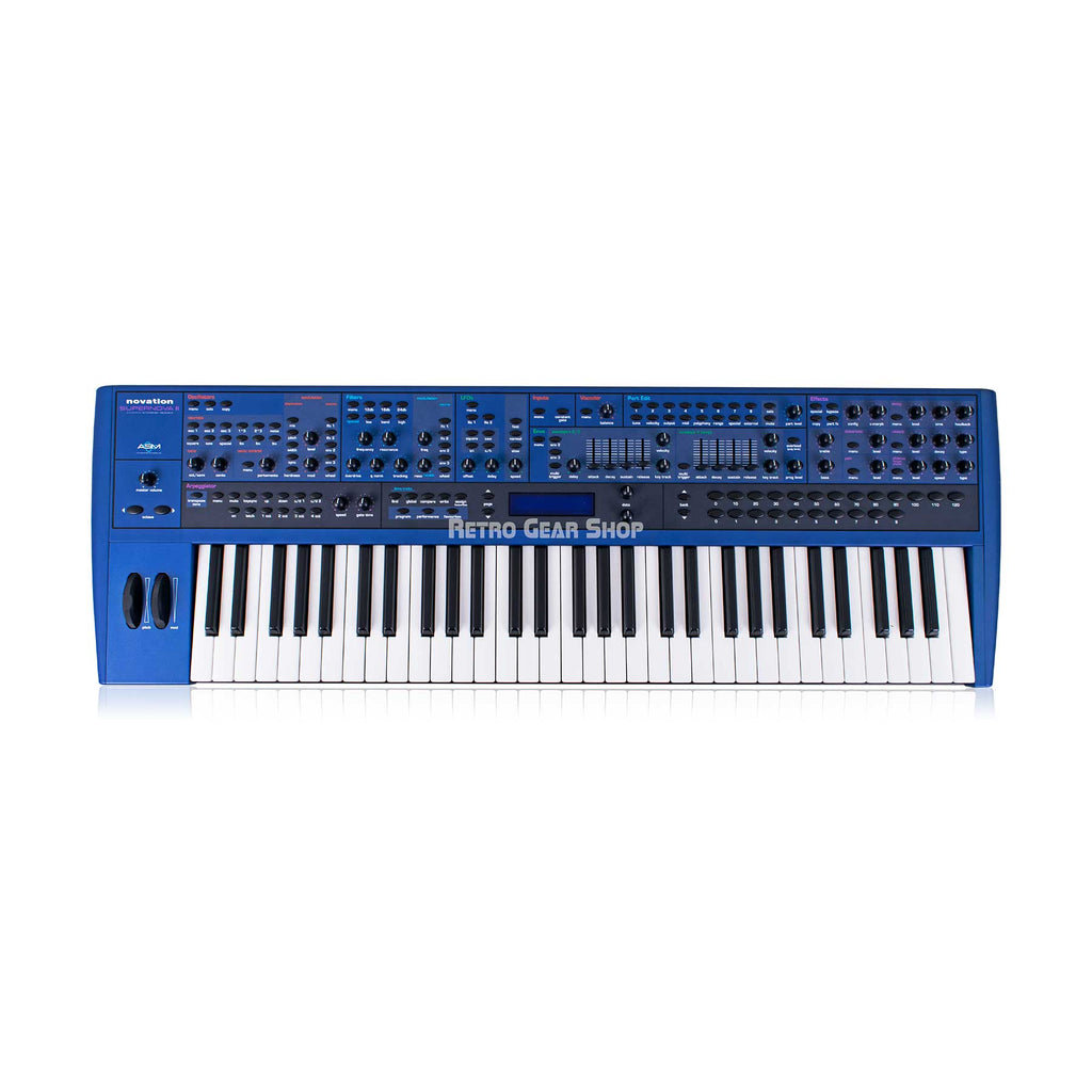 Novation Supernova II Polyphonic Synthesizer Keyboard with