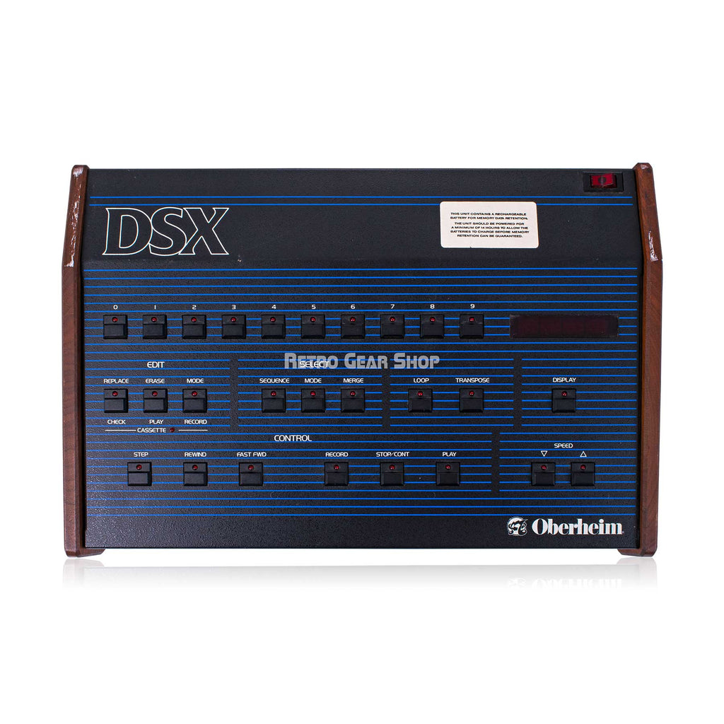 Oberheim DSX 16-Voice Vintage Digital Sequencer