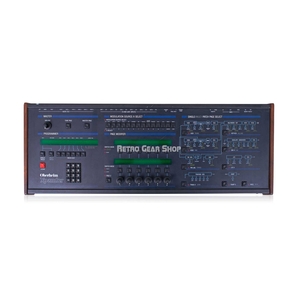 Oberheim Xpander 6-Voice Vintage Desktop Analog Synthesizer