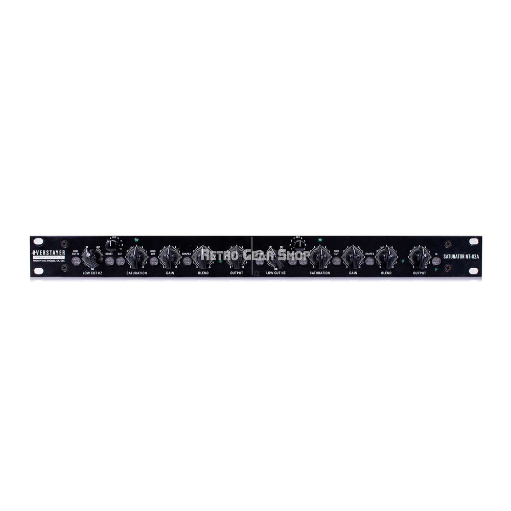 Overstayer Saturator NT-02A 2-Channel Harmonics and Distortion Processor