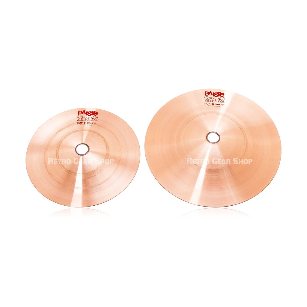 Paiste 5" + 6" Cup Chime 2002 Series Cymbal