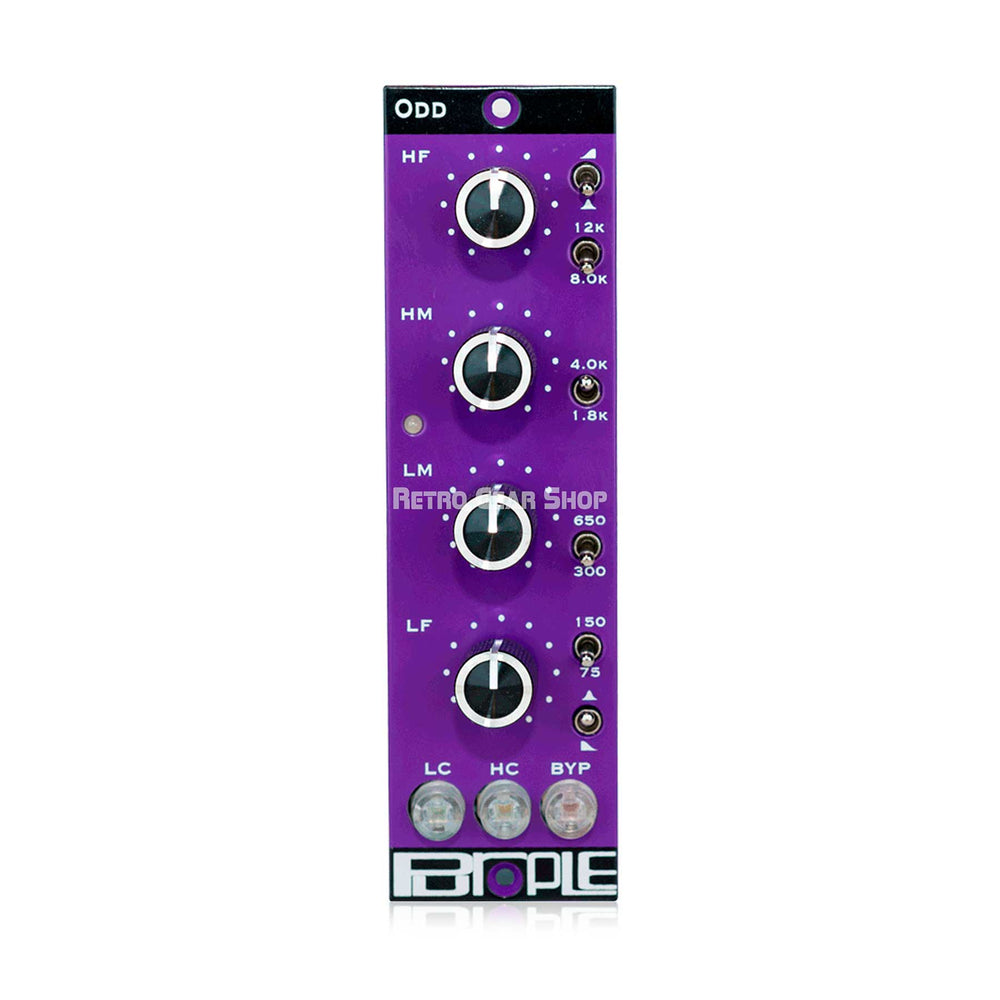 Purple Audio Odd 500 Series Four-band Inductor-based EQ