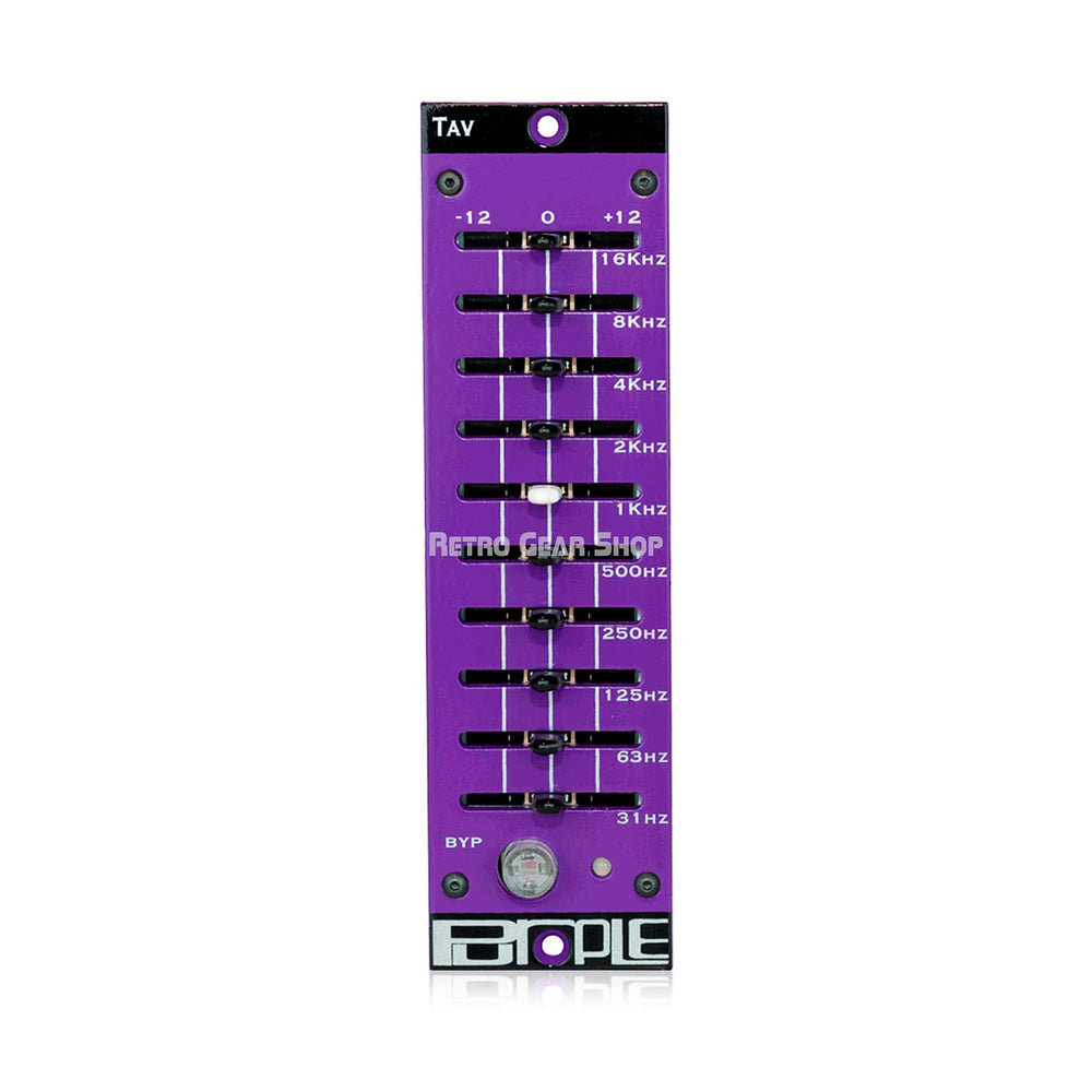 Purple Audio Tav 500 Series Ten-band Inductor-based Graphic EQ