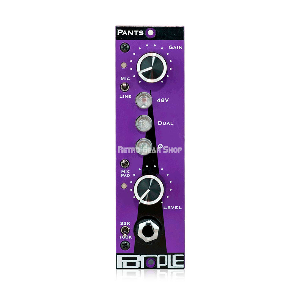 Purple Audio Pants Four Opamp Differential Mic Preamp