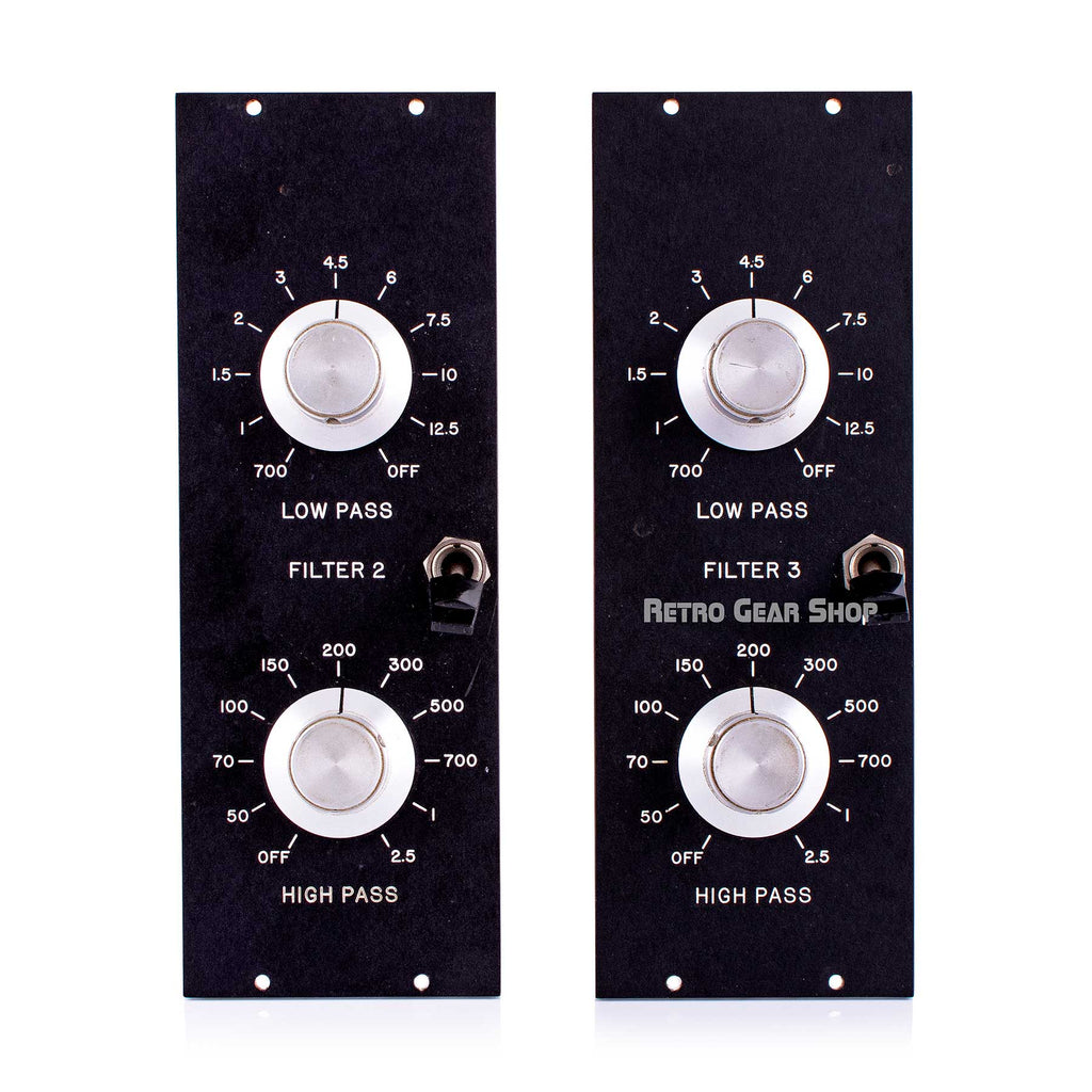 Quad Eight Electronics VFX200A VFX-200A High Pass Low Pass Filter Stereo Pair Equalizer Vintage Rare