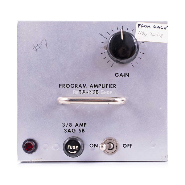 RCA BA-33B Program Amplifier