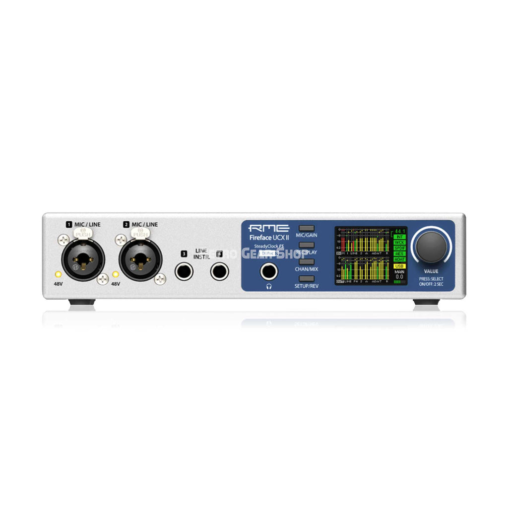 RME Fireface UCX オーディオインターフェース RME Fireface UCX II 40-channel USB Audio Interface– Retro Gear Shop