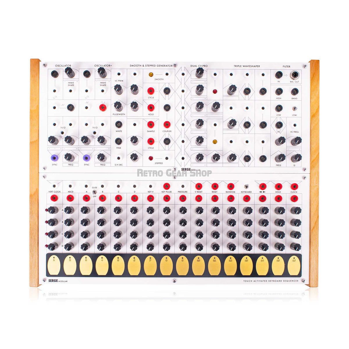 Random Source Serge Paperface 50 System Helios TKB Oak Analog Synth ...