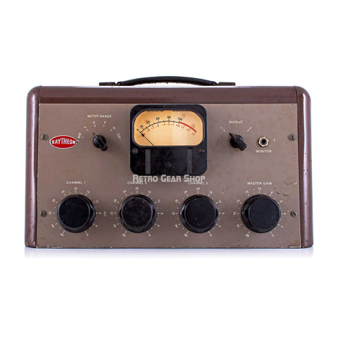 Raytheon RR-30 Analog Tube Mixer Preamp PSU Vintage Rare