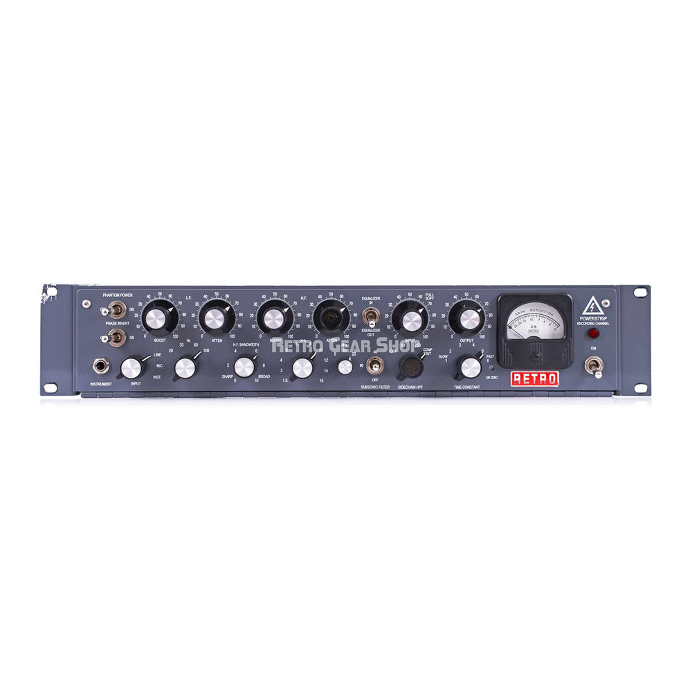 Retro Instruments Powerstrip Recording Channel Tube Channel Strip