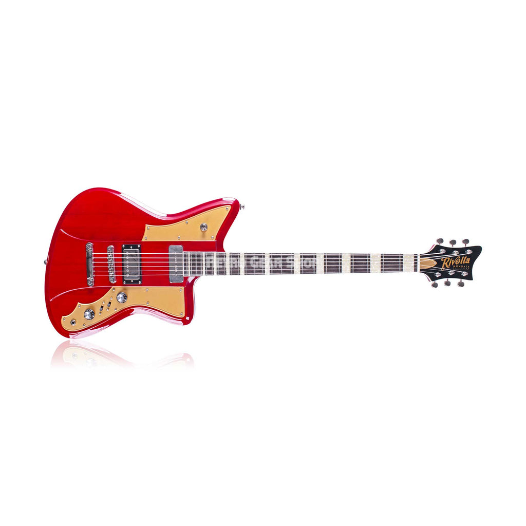 Rivolta Mondata Baritone VII Rosso Red Electric Guitar