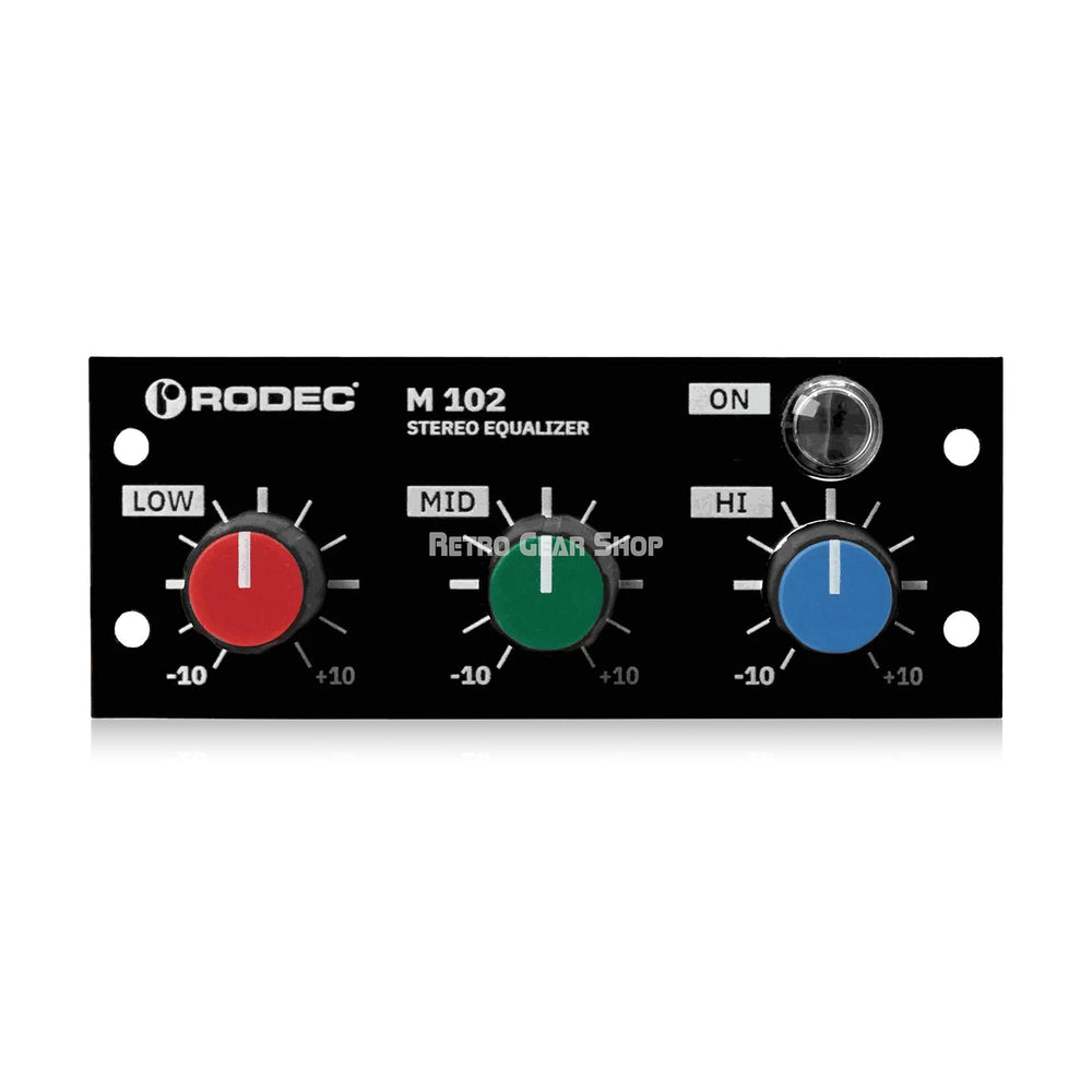 Rodec M-102 EQ 100 Series 3-Band Stereo Equalizer Module