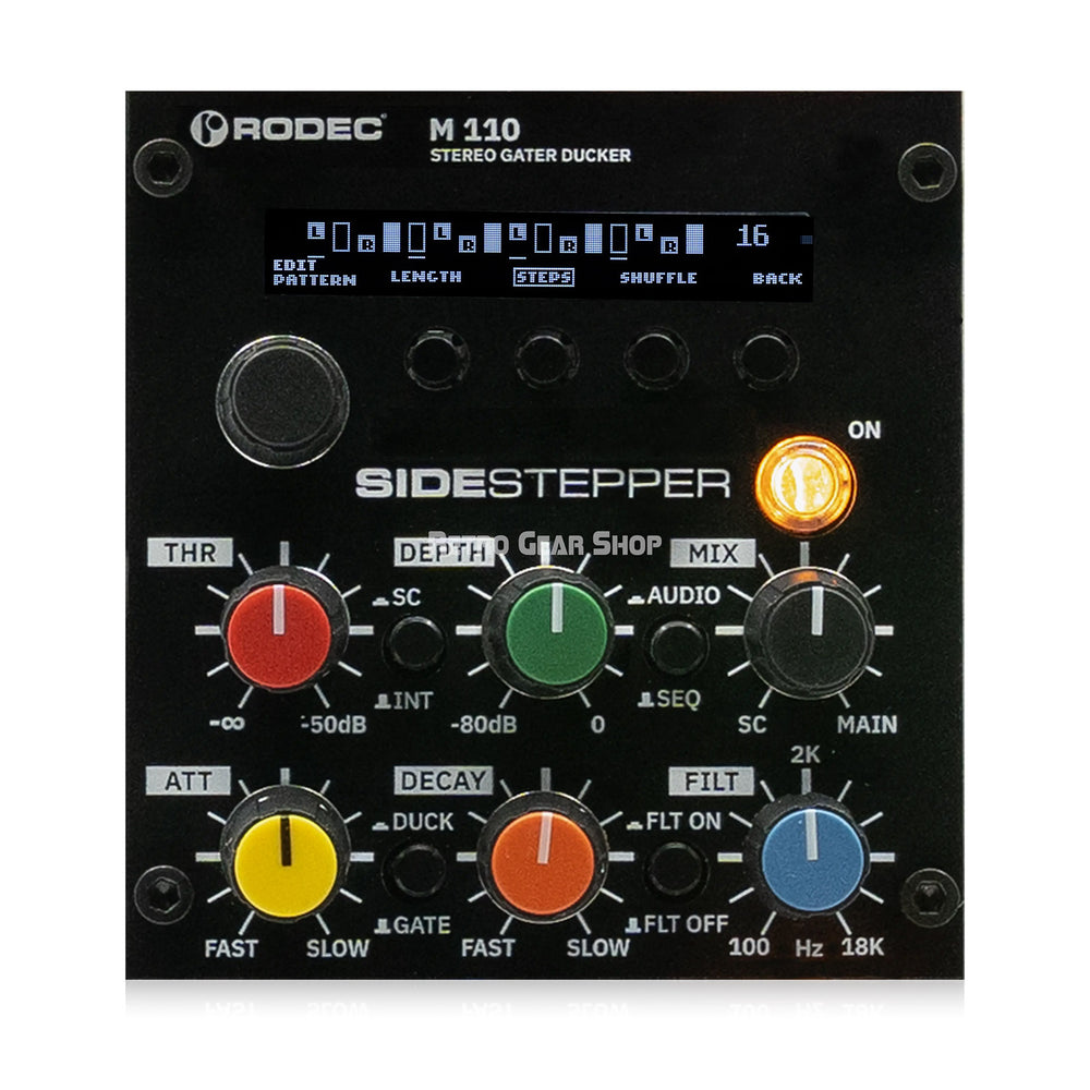 Rodec M-110 SideStepper 100 Series Analog Stereo Gater / Ducker Module