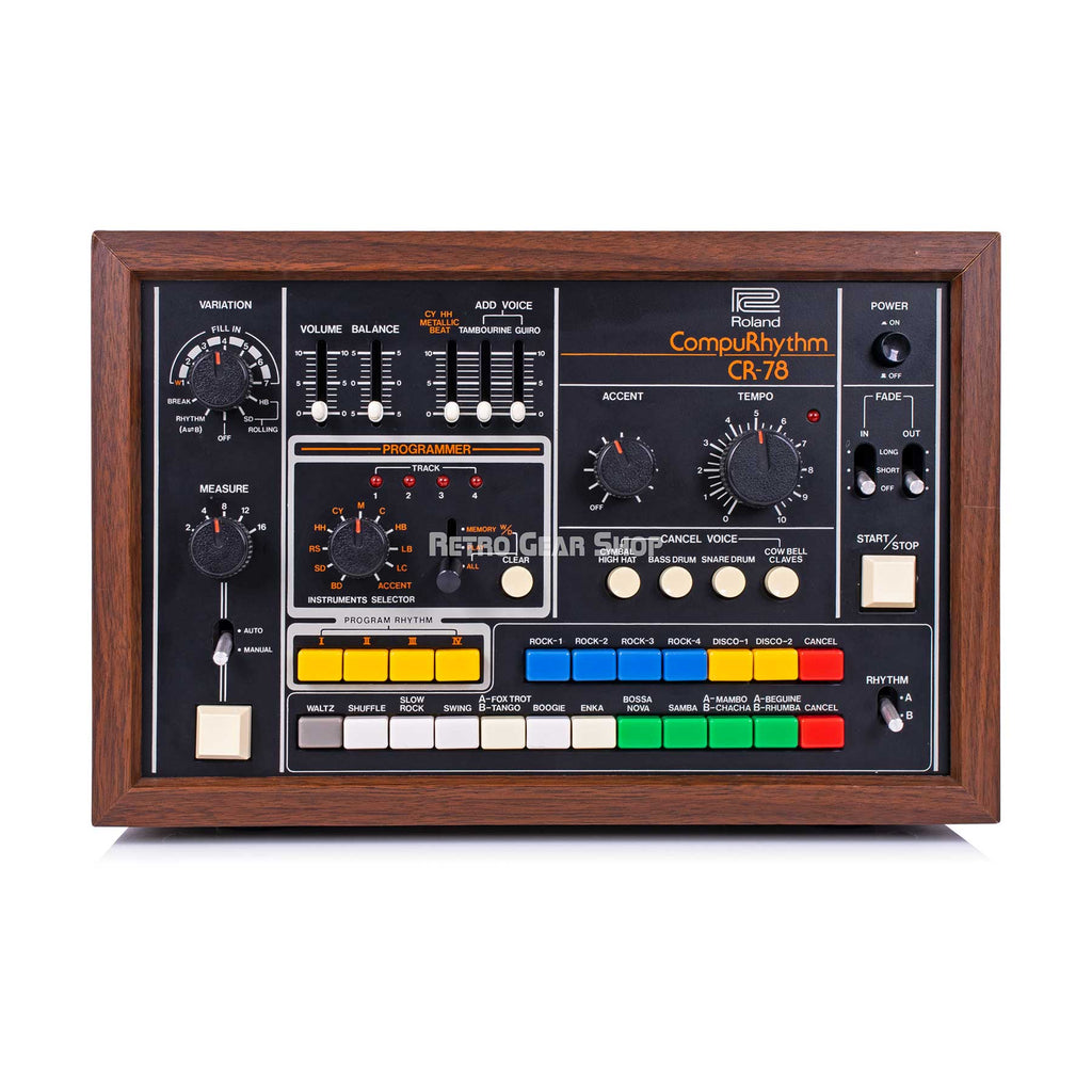 Roland CR-78 CompuRhythm Vintage Analog Drum Machine