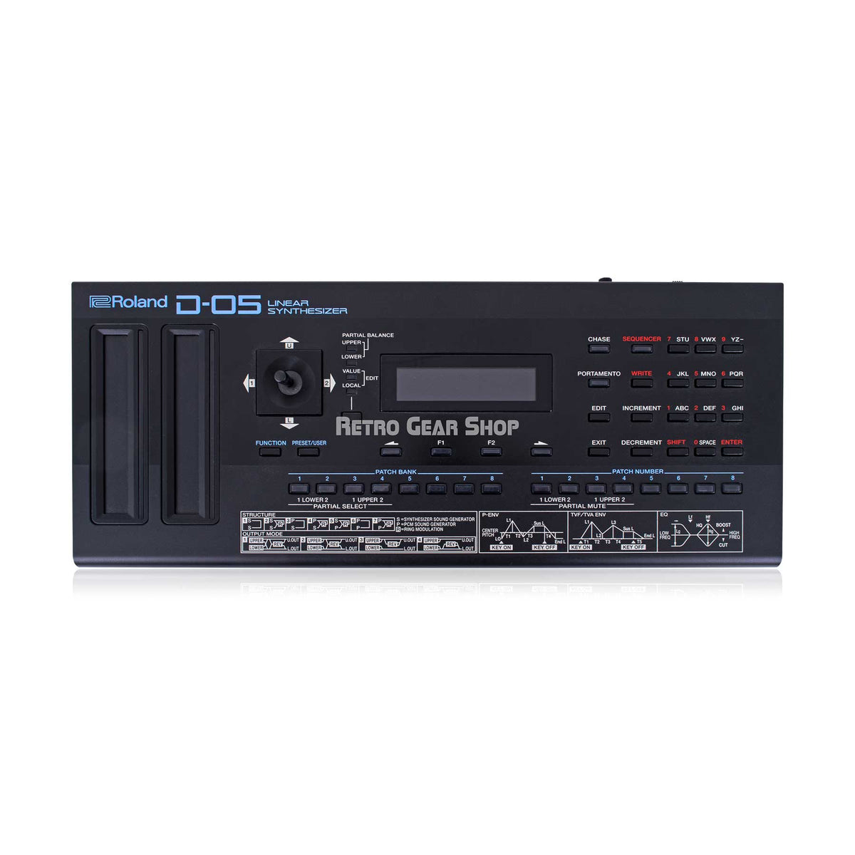 【超レア品　早い者勝ち】ローランド/Boutique D-05 Roland D-05 Boutique Series Linear Synthesizer Sound Module– Retro