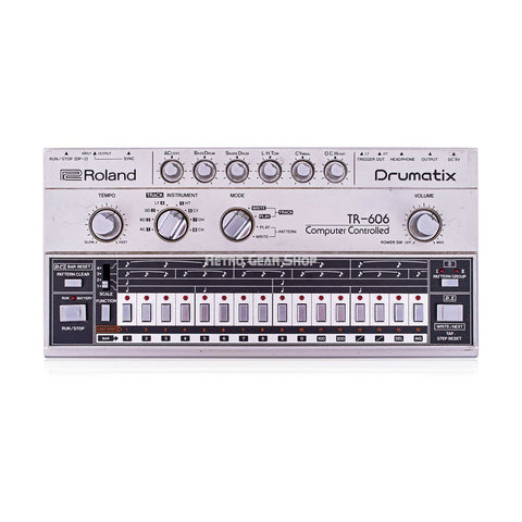 Roland Drumatix TR-606 Software Rhythm Composer Analog Drum Machine TR606 Vintage Rare