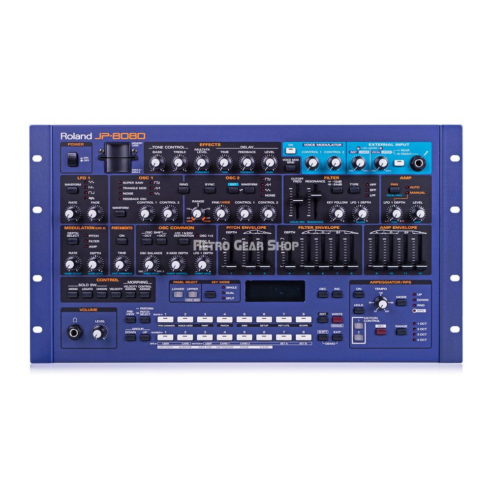 Roland JP-8080 Analog Modeling 6U Rack Synthesizer NOS New in Box Rare Vintage Synth JP8080