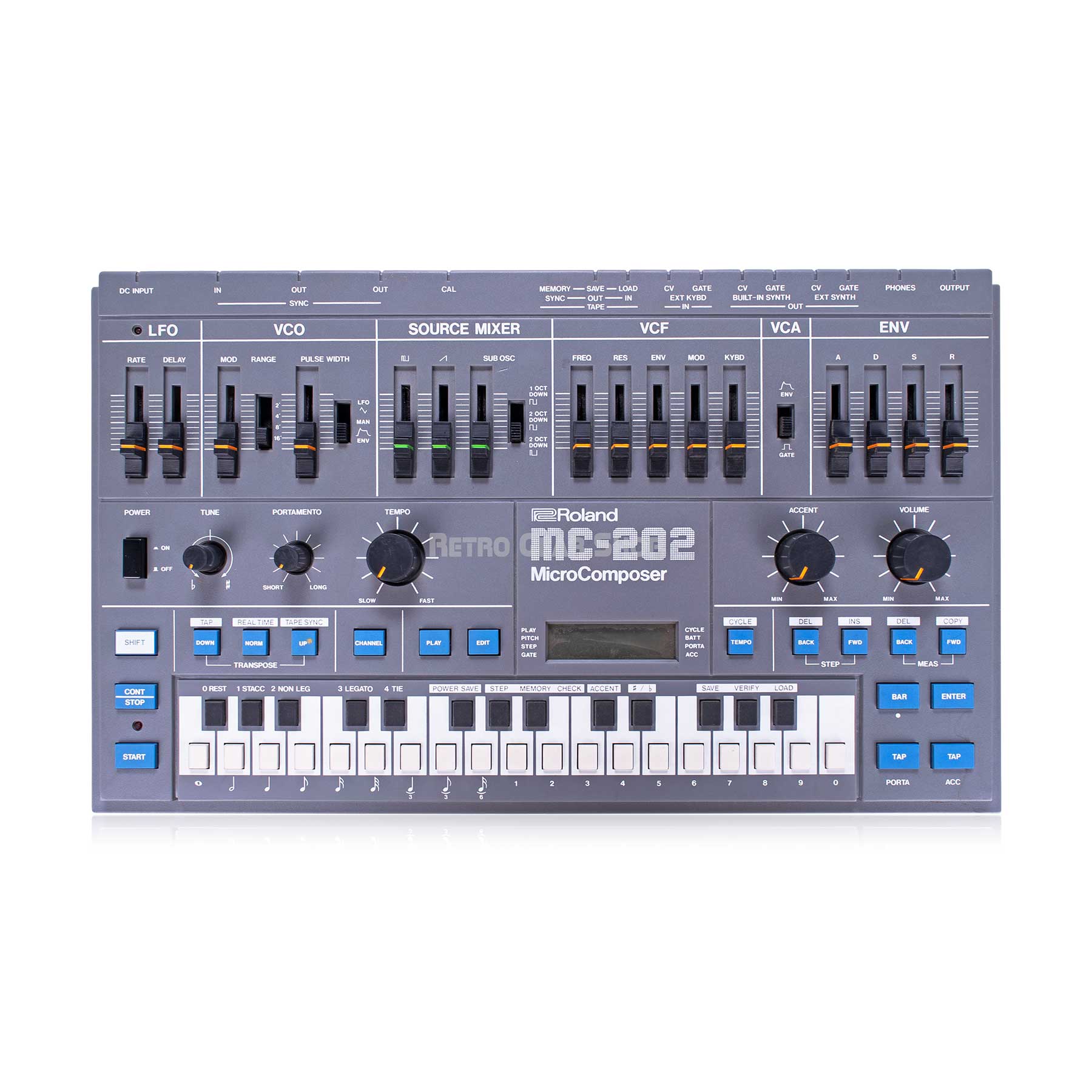鍵盤楽器 Roland MC-202 MicroComposer Roland MC-202 MicroComposer Vintage Analog Synthesizer Sequencer