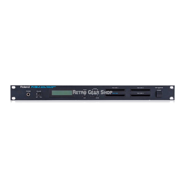Roland R8M Total Percussion Sound Module + 10 Cards