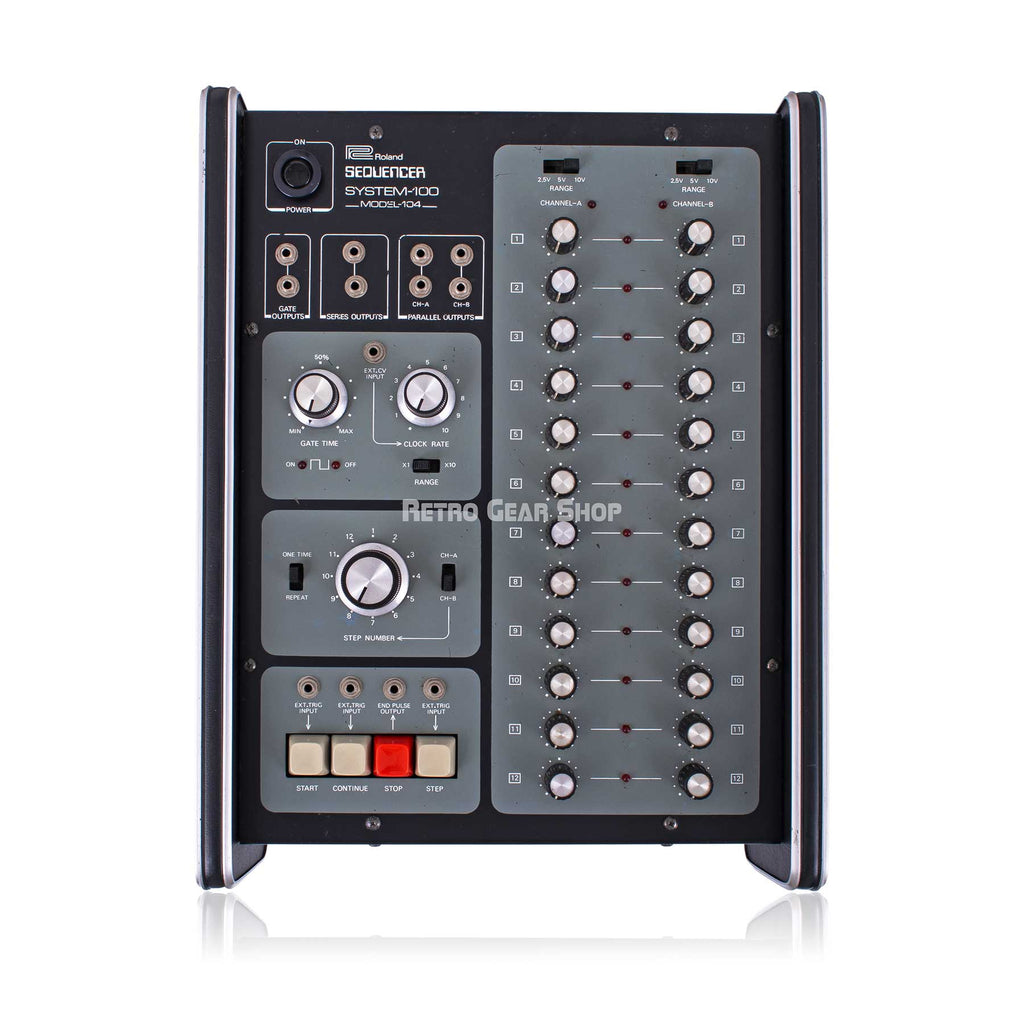 Roland System 100 Model 104 Sequencer Module Synthesizer Vintage