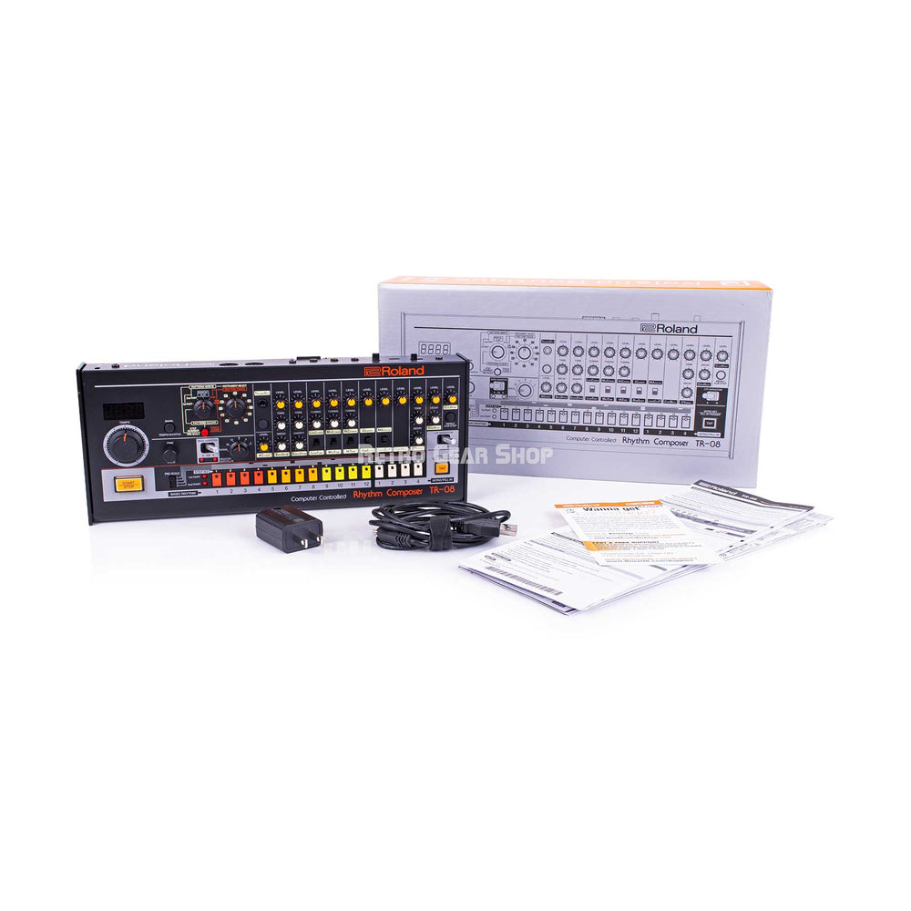 Roland Boutique TR-08 Rhythm Composer Drum Machine + Original Box