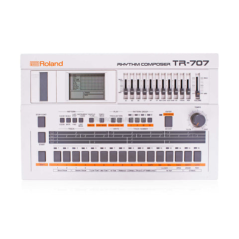 Roland TR-707 Rhythm Composer Drum Machine Vintage Analog Synthesizer