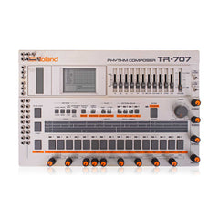 Roland TR-707 Rhythm Composer Drum Machine Vintage Extra Modded