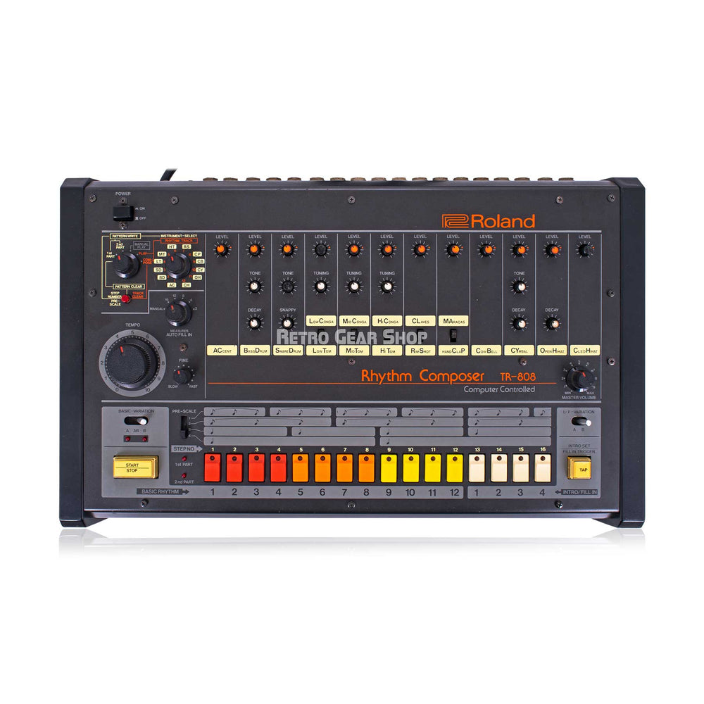 Roland TR-808 Rhythm Composer Vintage Analog Drum Machine Synthesizer Serviced