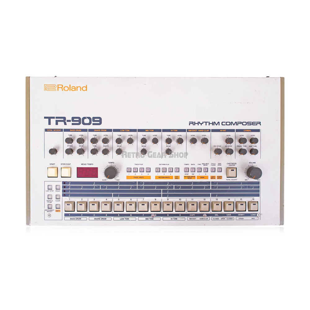 Roland TR-909 Rhythm Composer + M64C Memory Cartridge