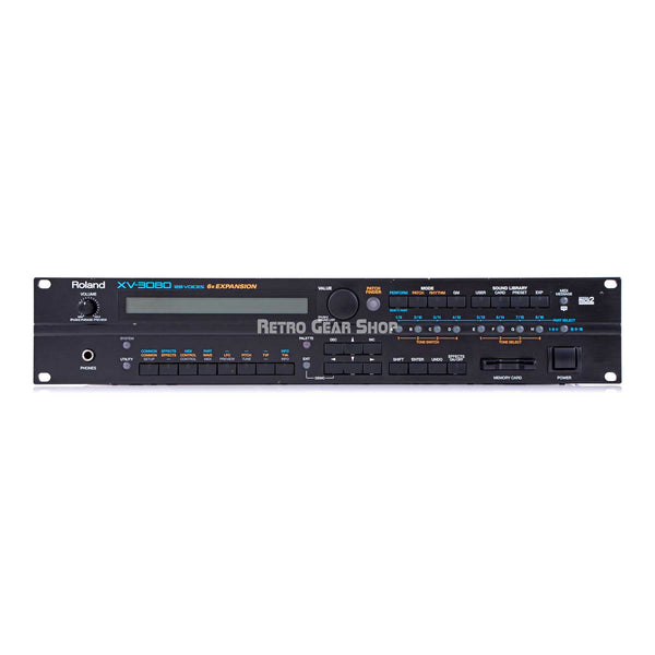 Roland XV-3080 128-Voice Synth Module Rackmount Synthesizer Vintage Rare Original Box