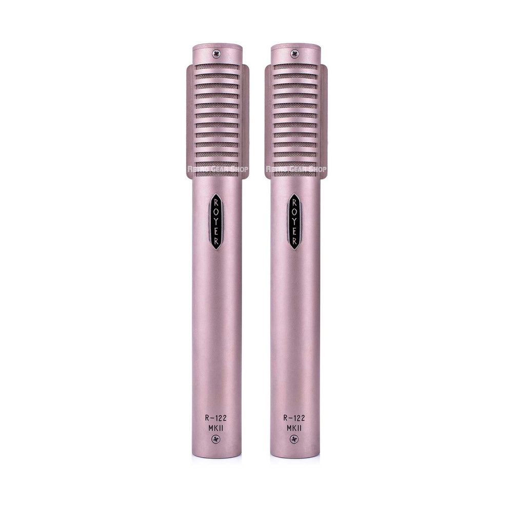 Royer Labs R-122 MKII Pair Active Ribbon Microphone