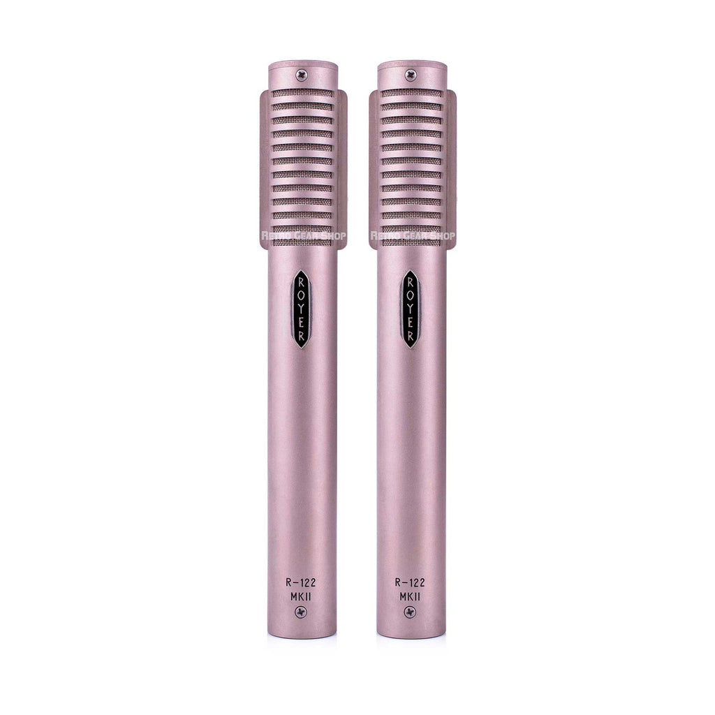 Royer Labs R-122 MKII Pair Active Ribbon Microphone