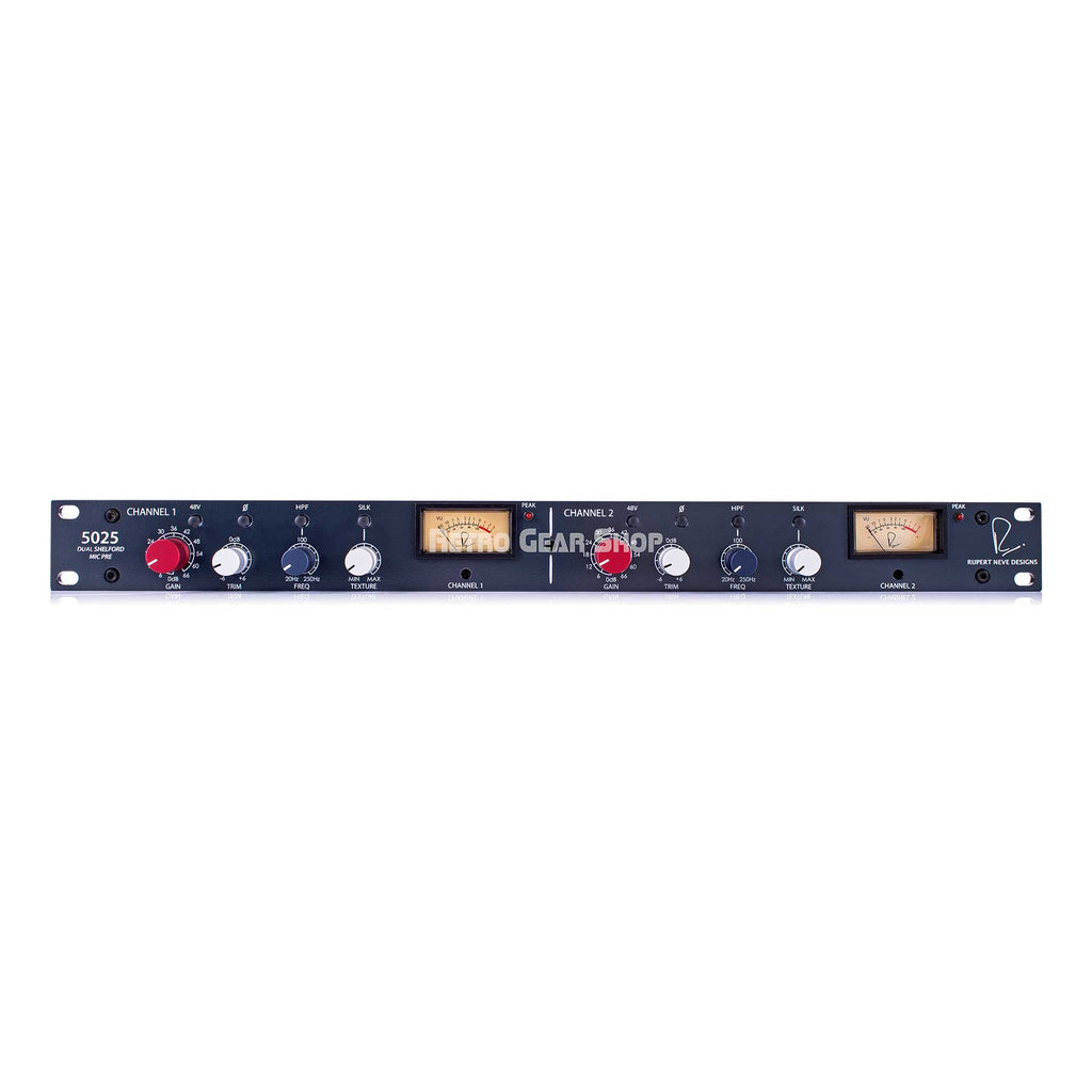 Rupert Neve Designs 5025 Limited Edition Dual Shelford Mic Preamp
