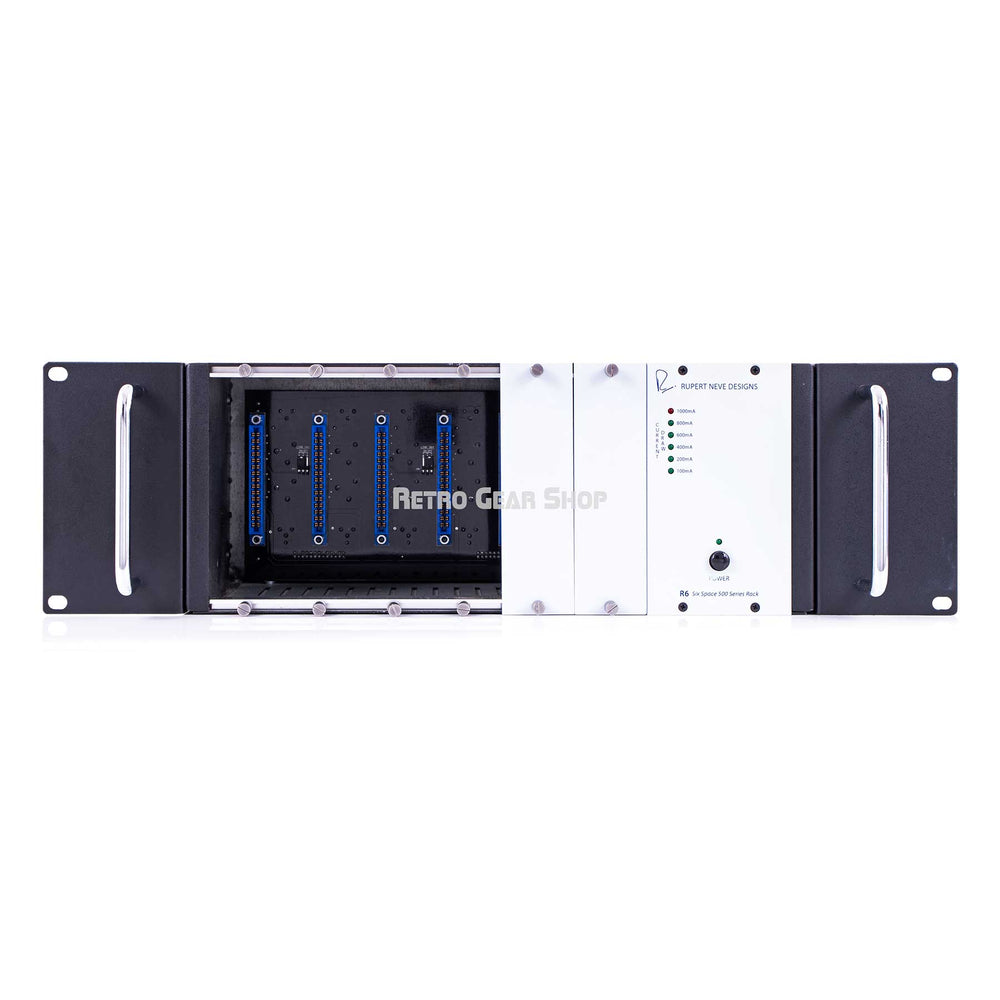 Rupert Neve Designs R6 500 Series Rack + 19" Rack Ears + 2 blank panels Used