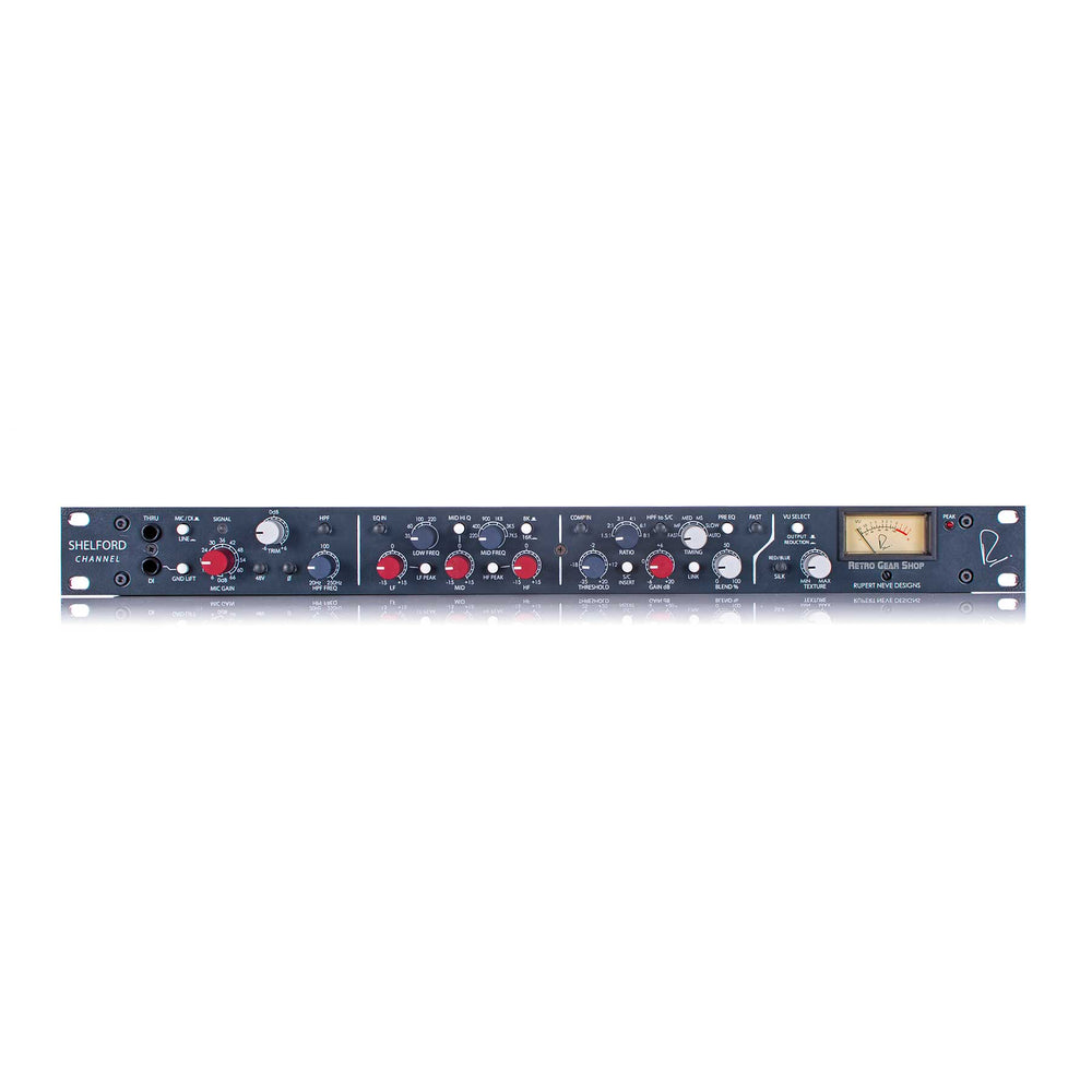 Rupert Neve Designs Shelford Channel Microphone Preamp, Inductor EQ & Diode Bridge Compressor Used