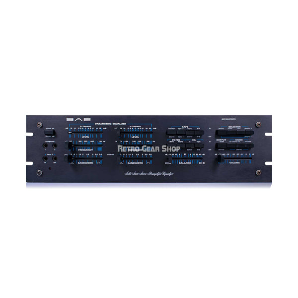 SAE 2900 Solid State Stereo Preamplifier Equalizer EQ Vintage Rare
