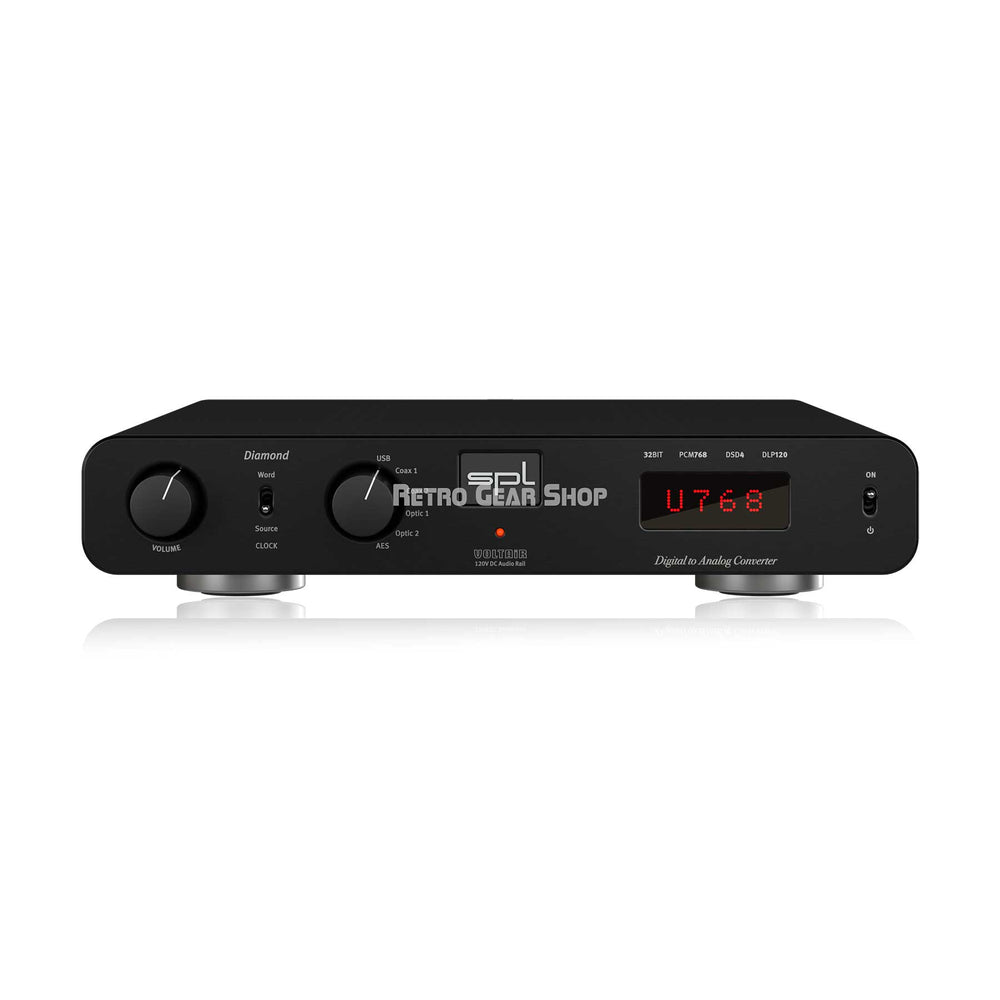 SPL Audio Diamond Premium DAC with VOLTAiR Technology Black
