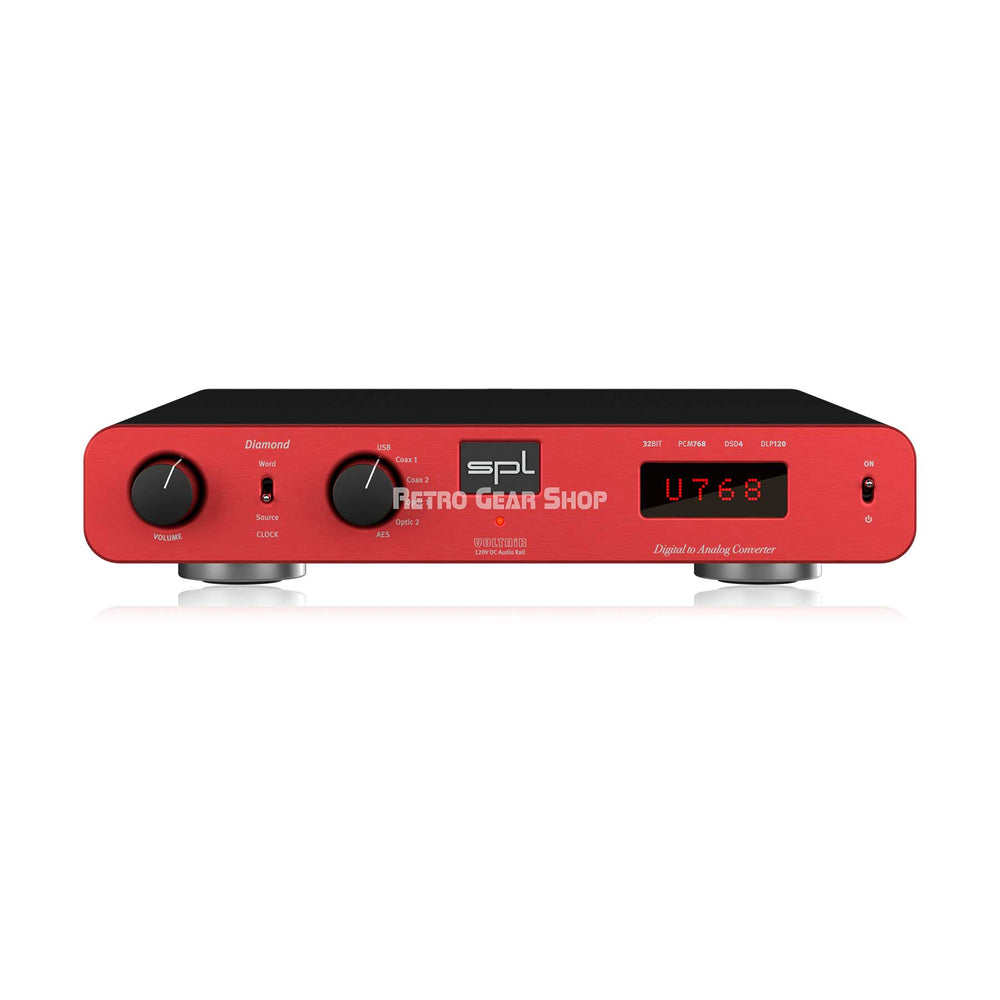 SPL Audio Diamond Premium DAC with VOLTAiR Technology Red