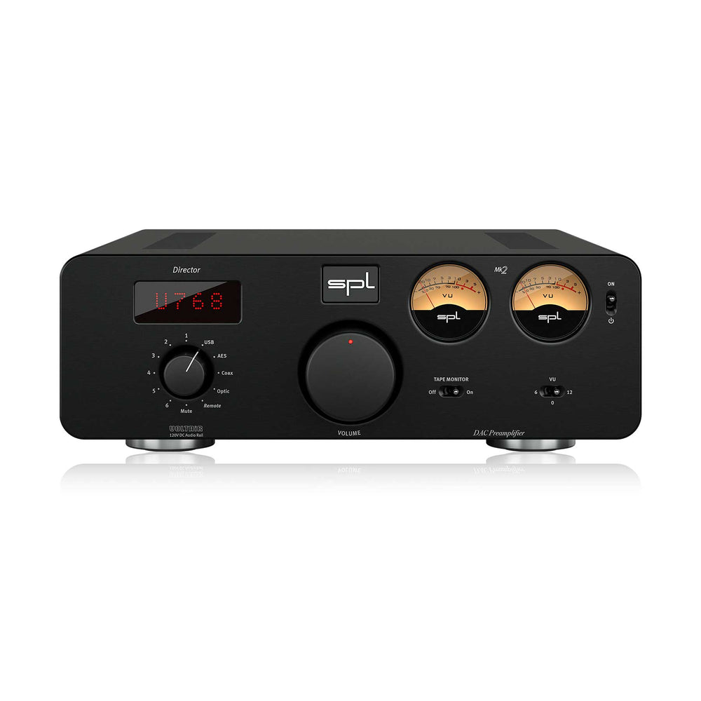 SPL Audio Director Mk2 Preamplifier with DA Converter Black